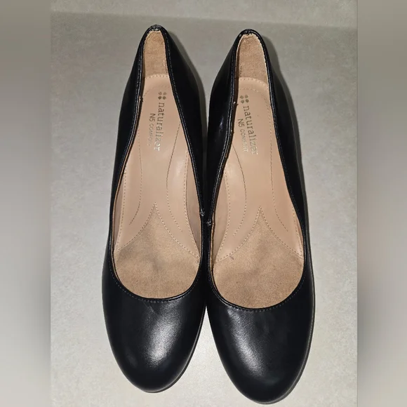 Naturalizer The Penny Black Heels Size 8 - Picture 12 of 13